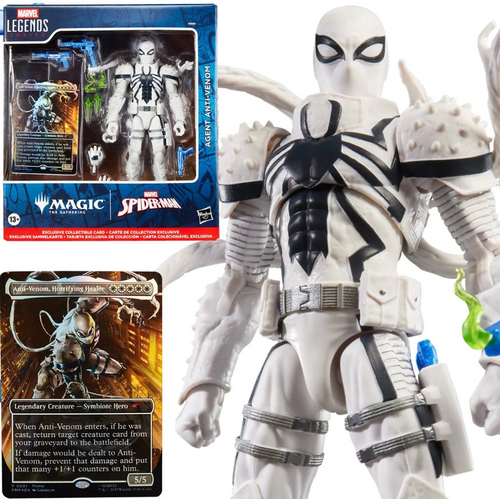 Hasbro Marvel Legends Magic: The Gathering Action Figure & Exclusive Foil MTG Card